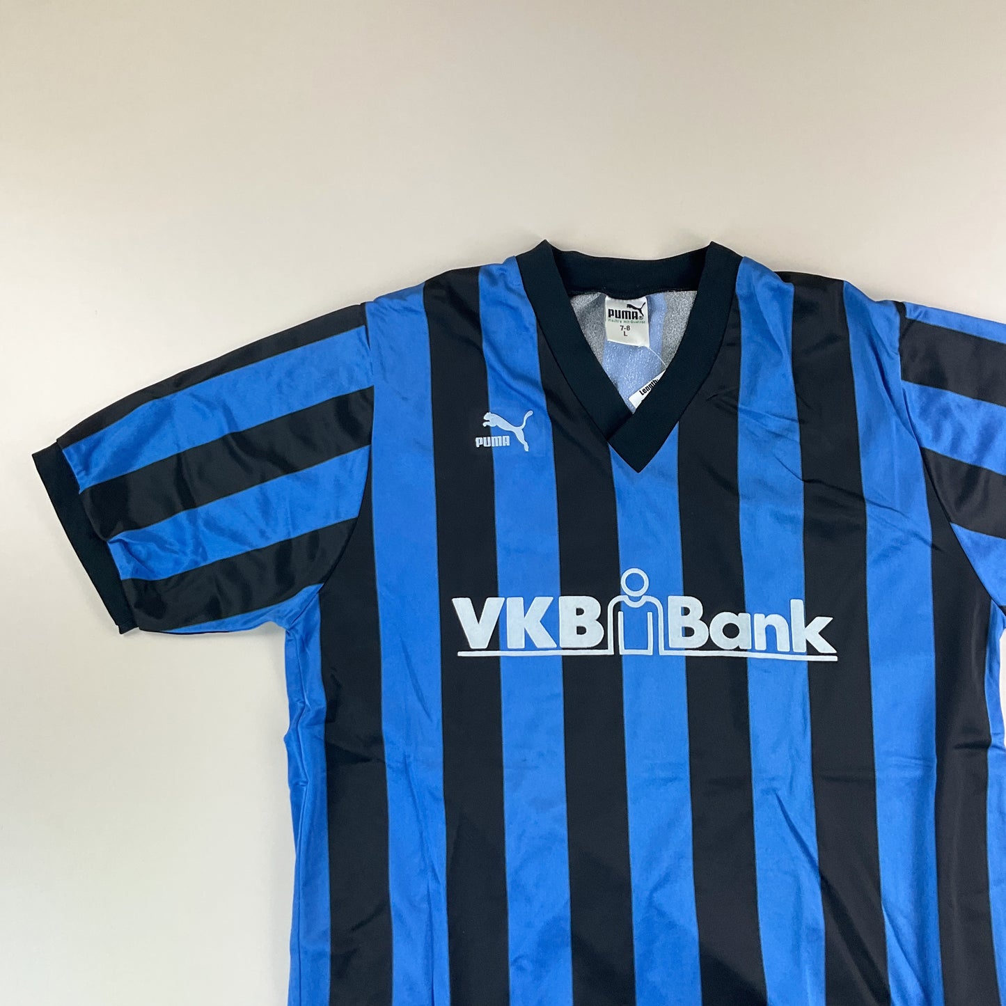 Puma 80s Sport Trikot T-Shirt (Nr. 9) - Large-PUMA-olesstore-vintage-secondhand-shop-austria-österreich