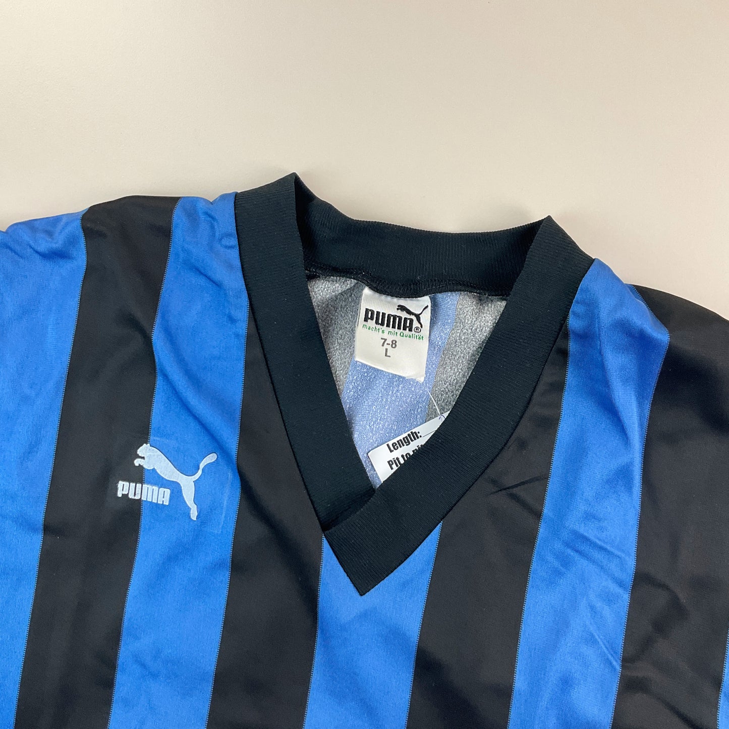Puma 80s Sport Trikot T-Shirt (Nr. 9) - Large-PUMA-olesstore-vintage-secondhand-shop-austria-österreich