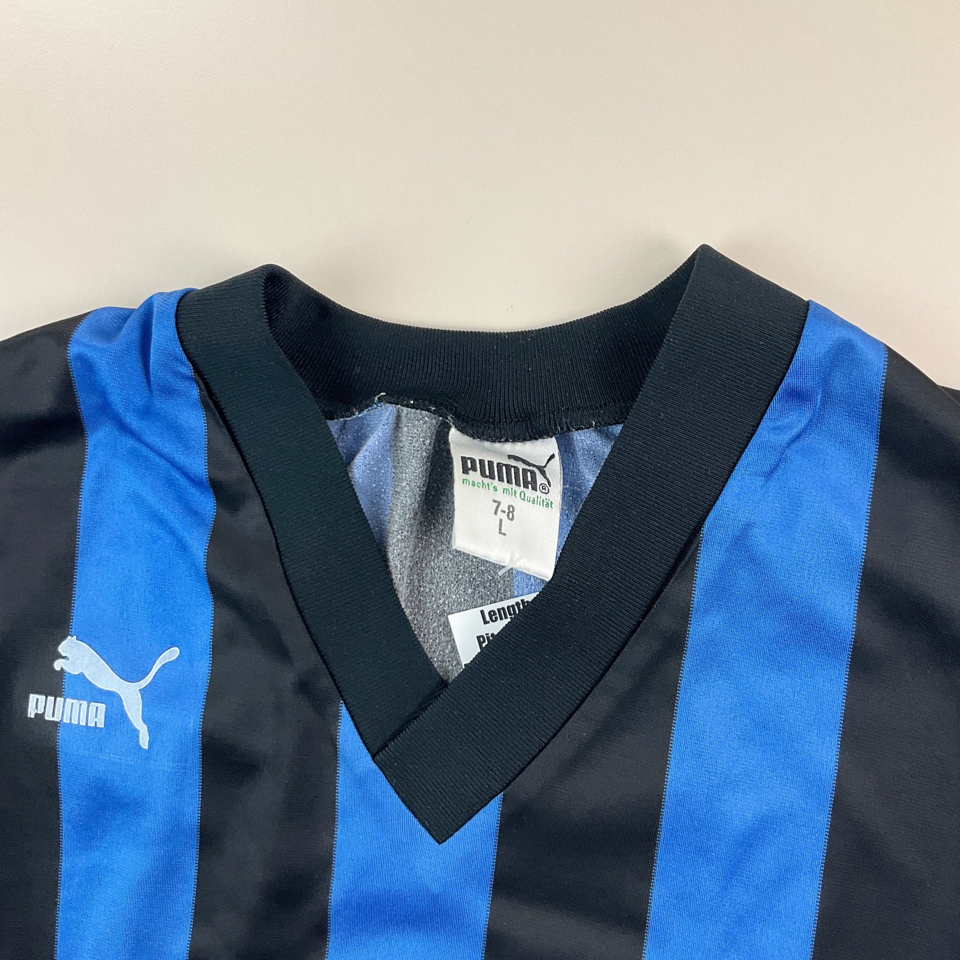Puma 80s Sport Trikot T-Shirt (Nr. 8) - Large-PUMA-olesstore-vintage-secondhand-shop-austria-österreich