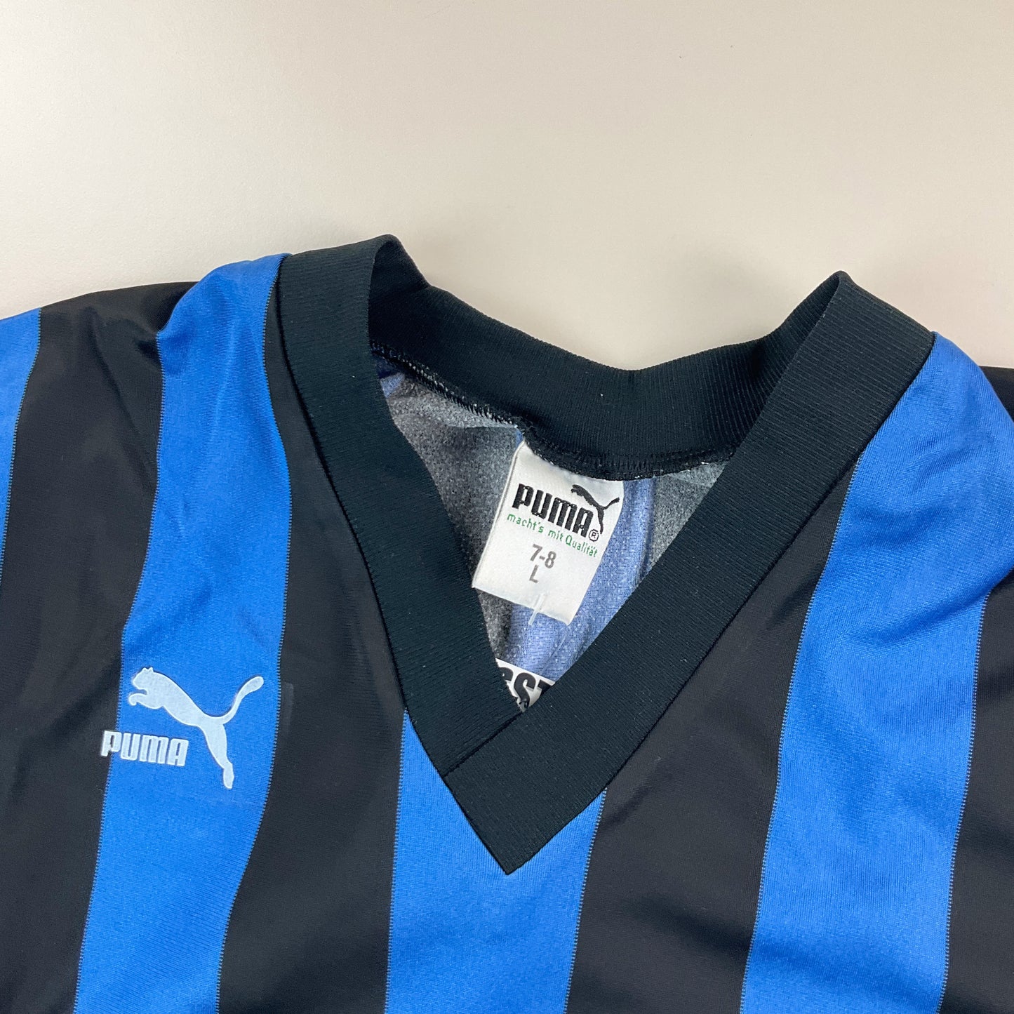Puma 80s Sport Trikot T-Shirt (Nr. 3) - Large-PUMA-olesstore-vintage-secondhand-shop-austria-österreich