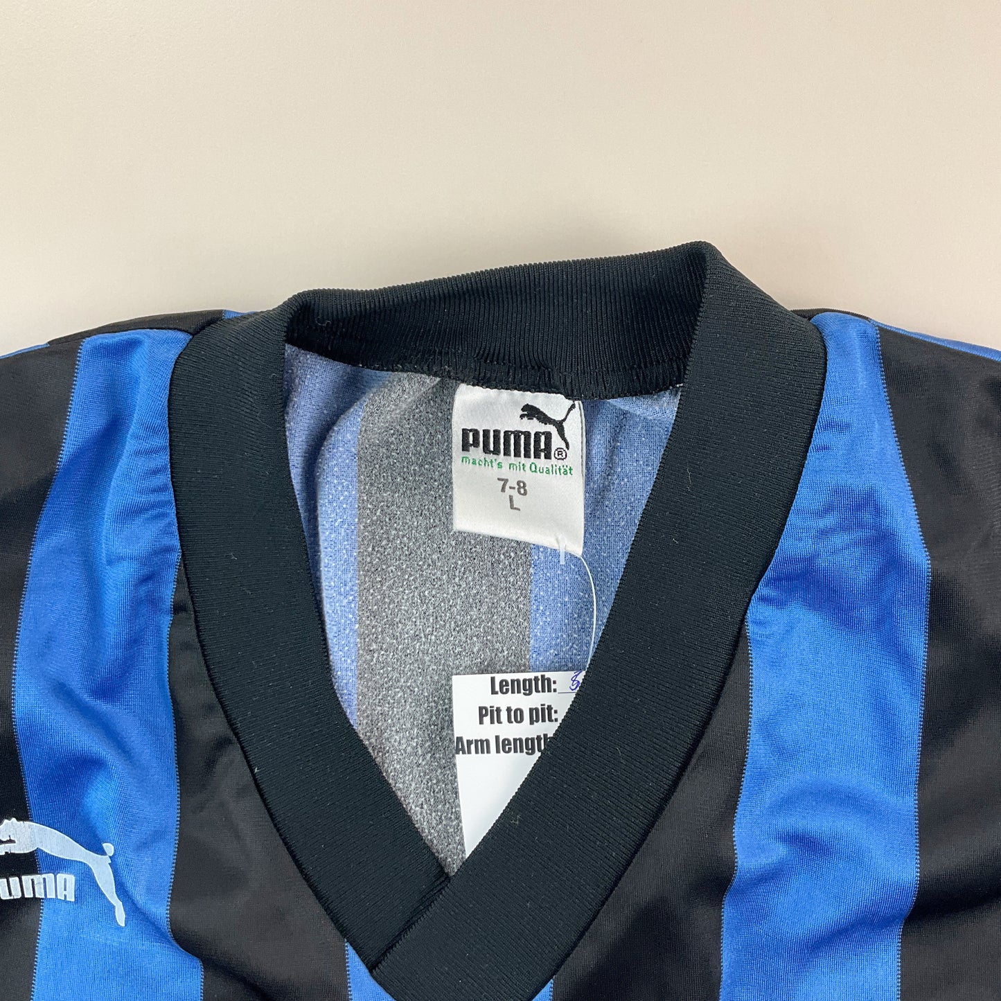 Puma 80s Sport Trikot T-Shirt (Nr. 13) - Large-PUMA-olesstore-vintage-secondhand-shop-austria-österreich