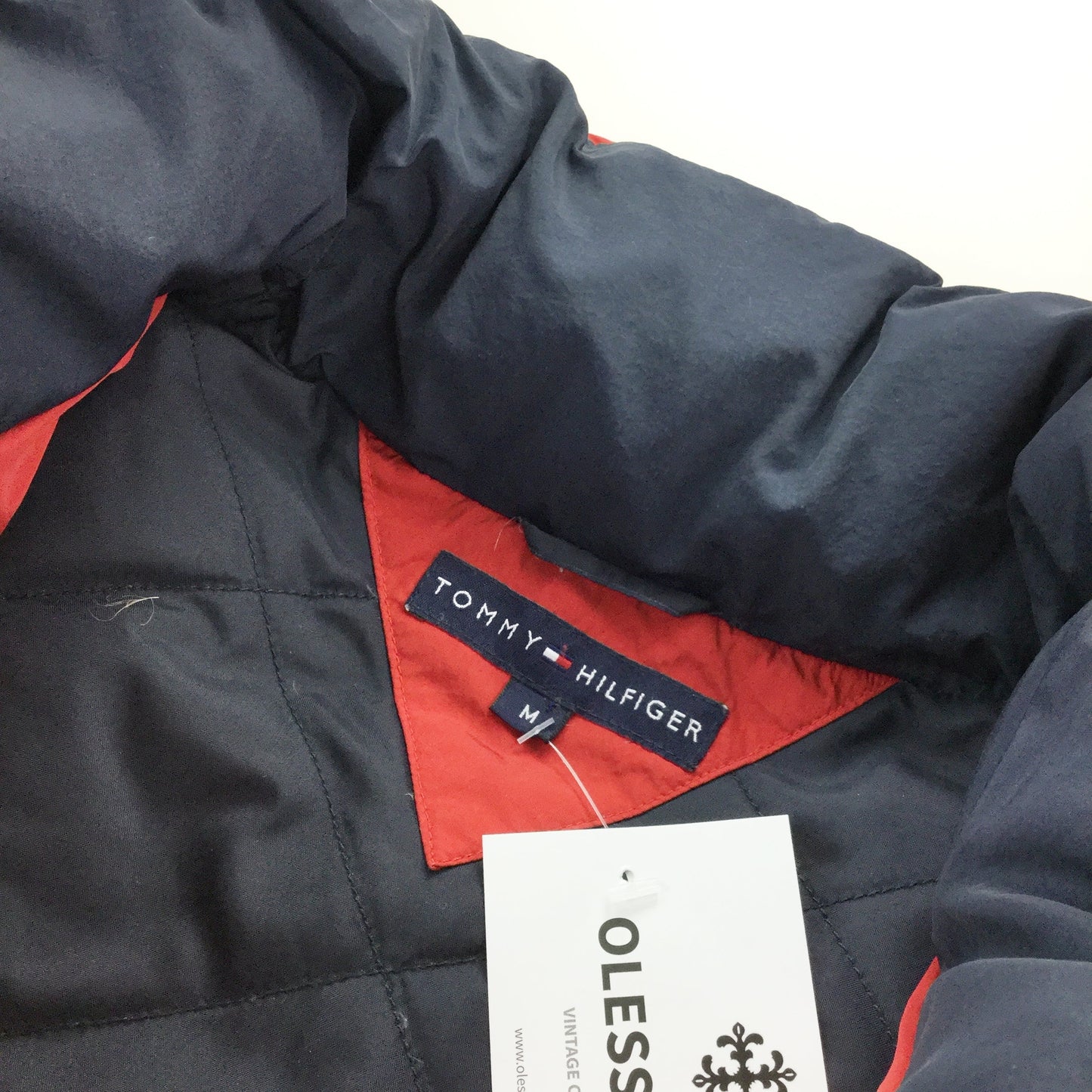 Tommy Hilfiger Basic Puffer Jacket - Medium-olesstore-vintage-secondhand-shop-austria-österreich