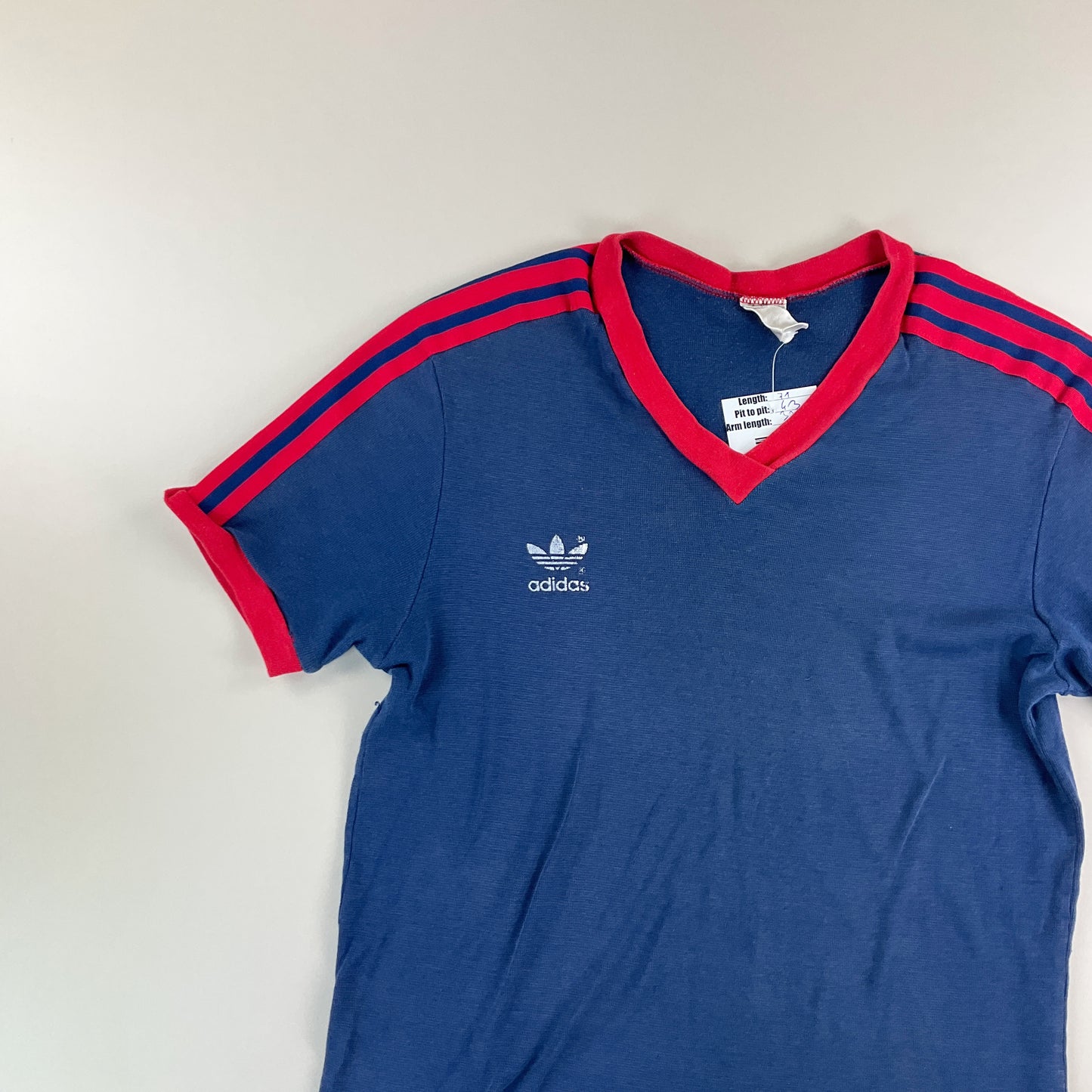 Adidas 70s Trefoil T-Shirt - XL-ADIDAS-olesstore-vintage-secondhand-shop-austria-österreich
