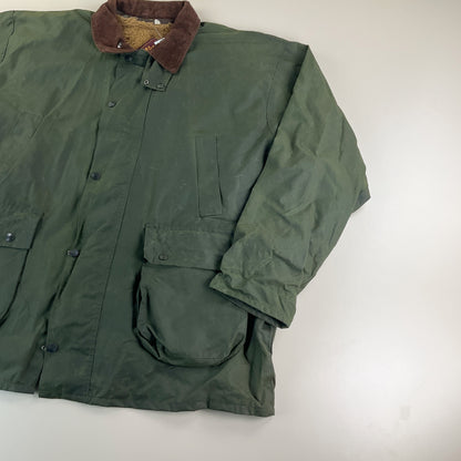 Royal Windsor England 90s Wachs Jacke - XXL-Royal Windsor-olesstore-vintage-secondhand-shop-austria-österreich