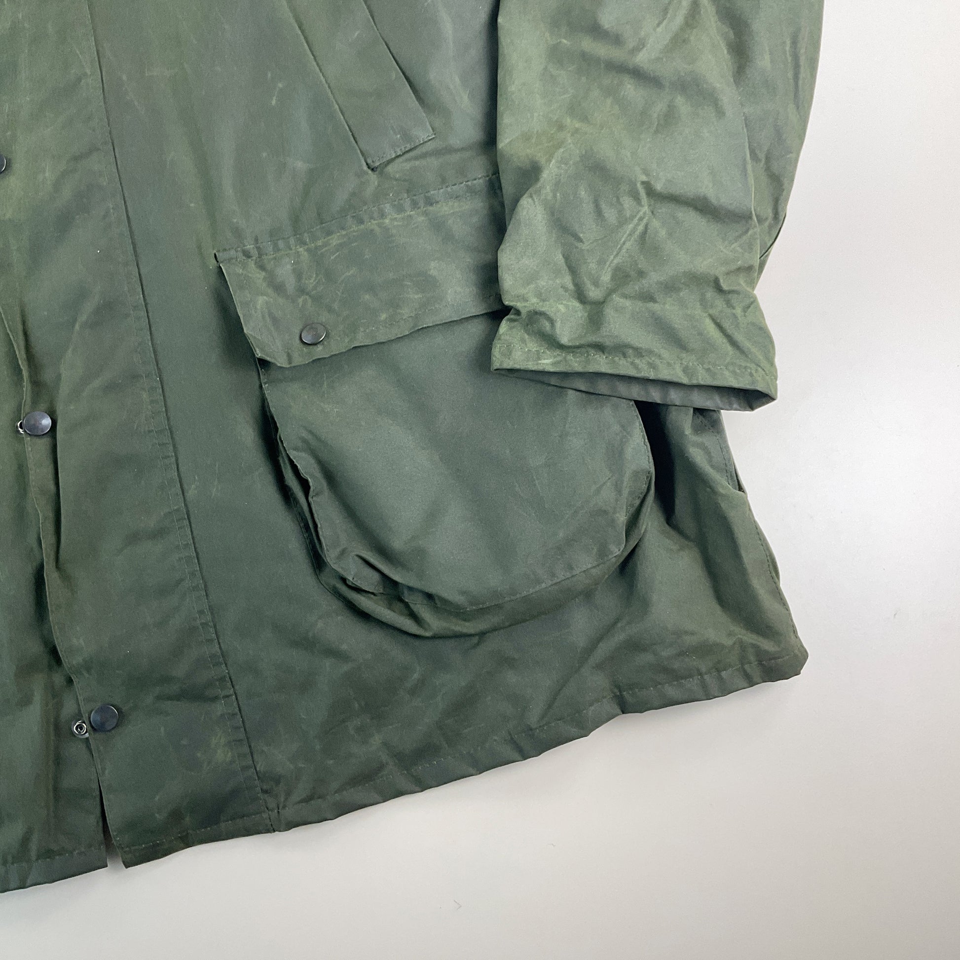 Royal Windsor England 90s Wachs Jacke - XXL-Royal Windsor-olesstore-vintage-secondhand-shop-austria-österreich