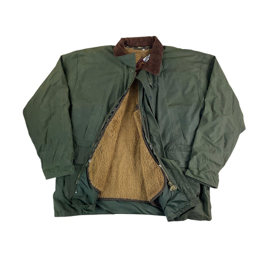 Royal Windsor England 90s Wachs Jacke - XXL-Royal Windsor-olesstore-vintage-secondhand-shop-austria-österreich