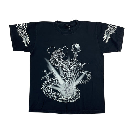 REO Dragon Yin Yang T-Shirt - Large-REO-olesstore-vintage-secondhand-shop-austria-österreich