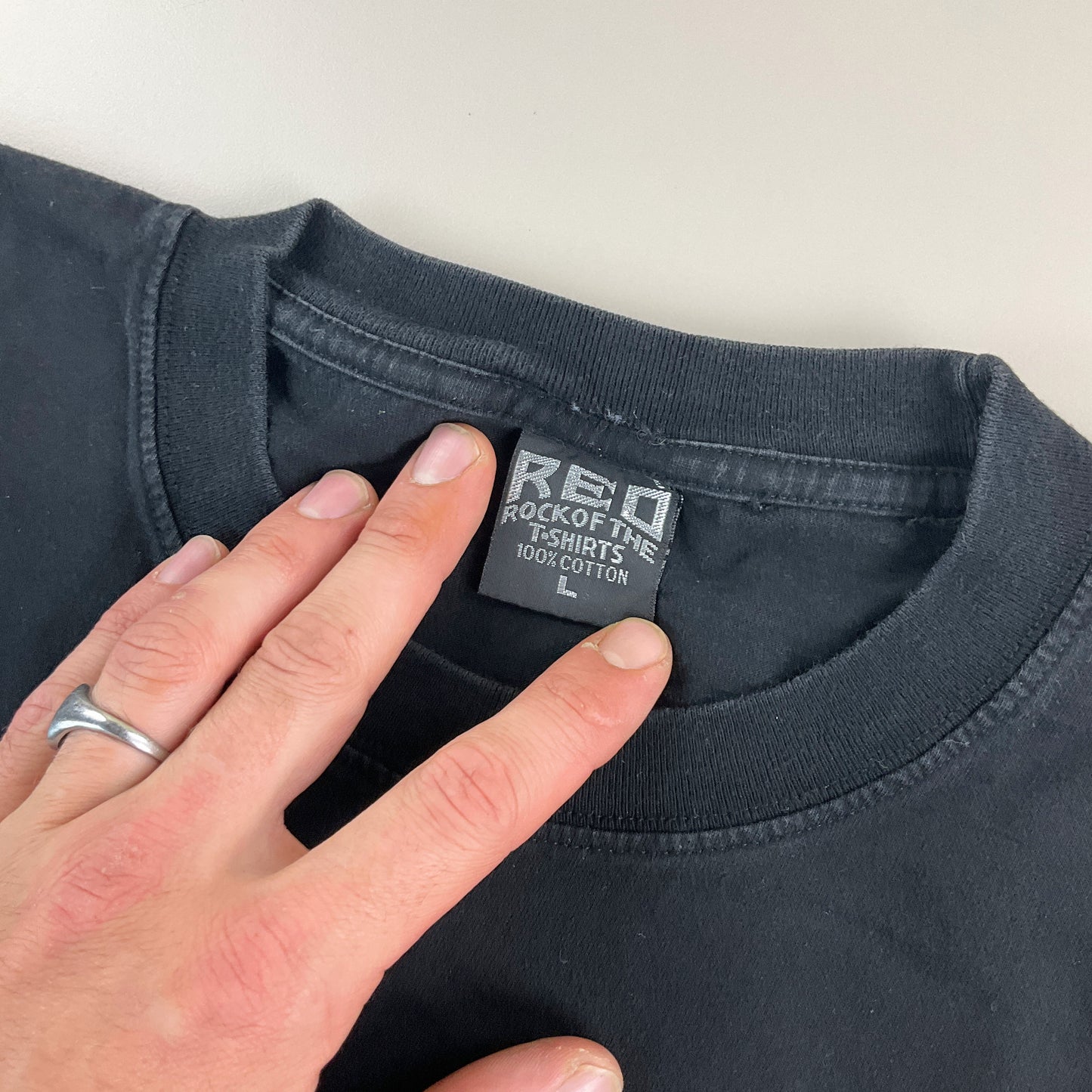 REO Dragon Yin Yang T-Shirt - Large-REO-olesstore-vintage-secondhand-shop-austria-österreich