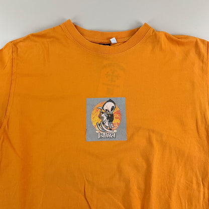 Blind 00s Skate T-Shirt - Medium-BLIND-olesstore-vintage-secondhand-shop-austria-österreich
