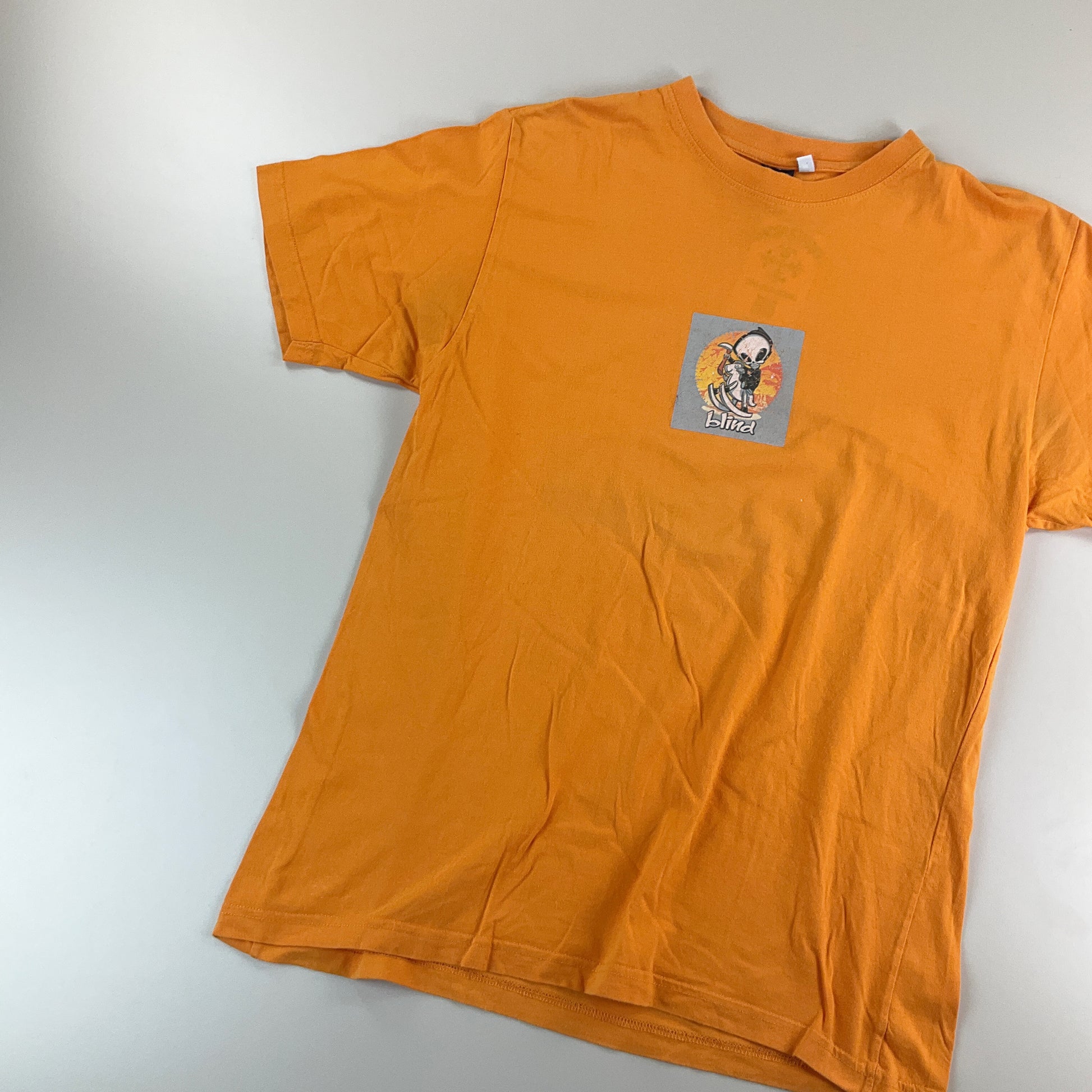 Blind 00s Skate T-Shirt - Medium-BLIND-olesstore-vintage-secondhand-shop-austria-österreich