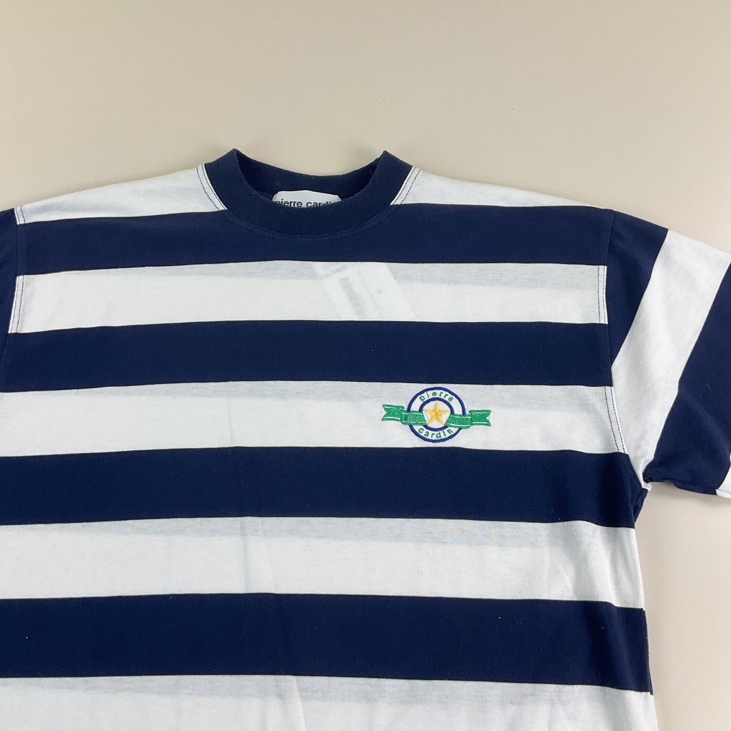 Pierre Cardin 90s Paris T-Shirt - Large-PIERRE CARDIN-olesstore-vintage-secondhand-shop-austria-österreich