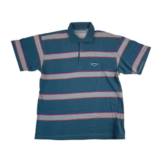 Löffler 90s Transtex Retro Polo Shirt - XL-LÖFFLER-olesstore-vintage-secondhand-shop-austria-österreich