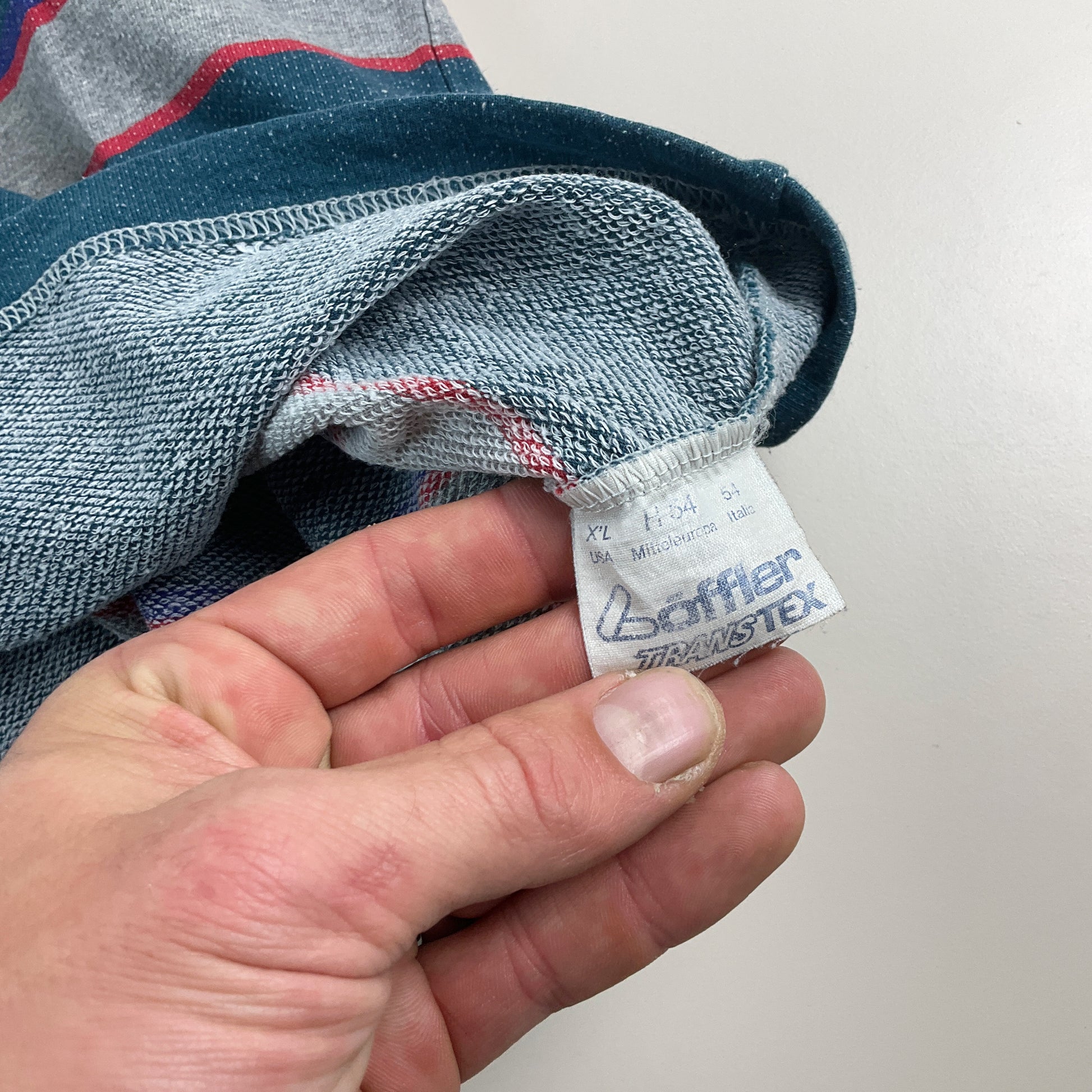 Löffler 90s Transtex Retro Polo Shirt - XL-LÖFFLER-olesstore-vintage-secondhand-shop-austria-österreich