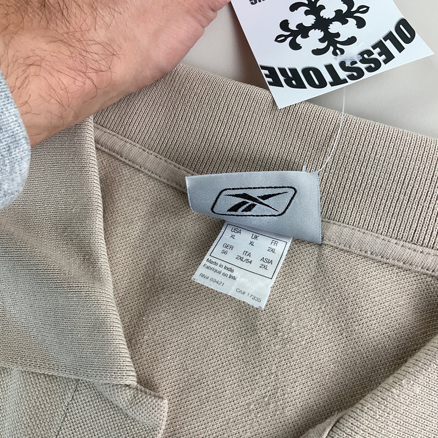 Reebok 00s Basic Polo Shirt - XL-REEBOK-olesstore-vintage-secondhand-shop-austria-österreich