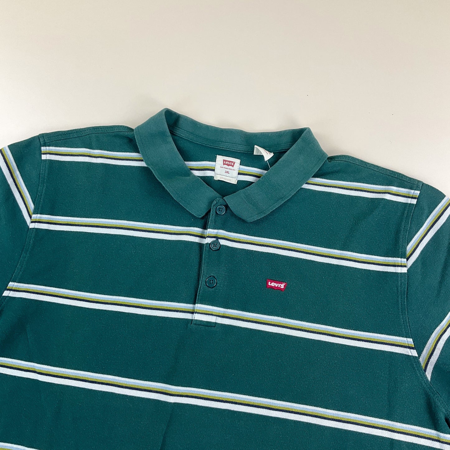 Levi's Basic Polo Shirt - 3XL-LEVI'S-olesstore-vintage-secondhand-shop-austria-österreich