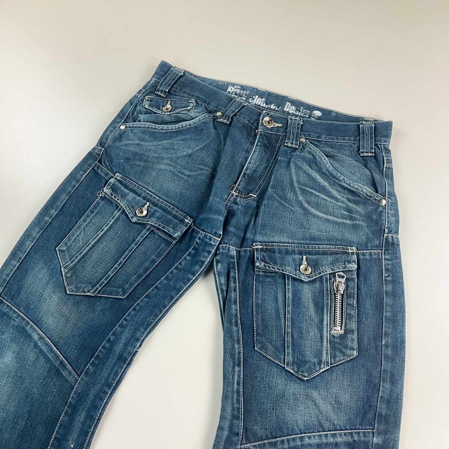 Raw Clothing Y2K Denim Jeans - W32 L32 fit-Raw Clothing-olesstore-vintage-secondhand-shop-austria-österreich
