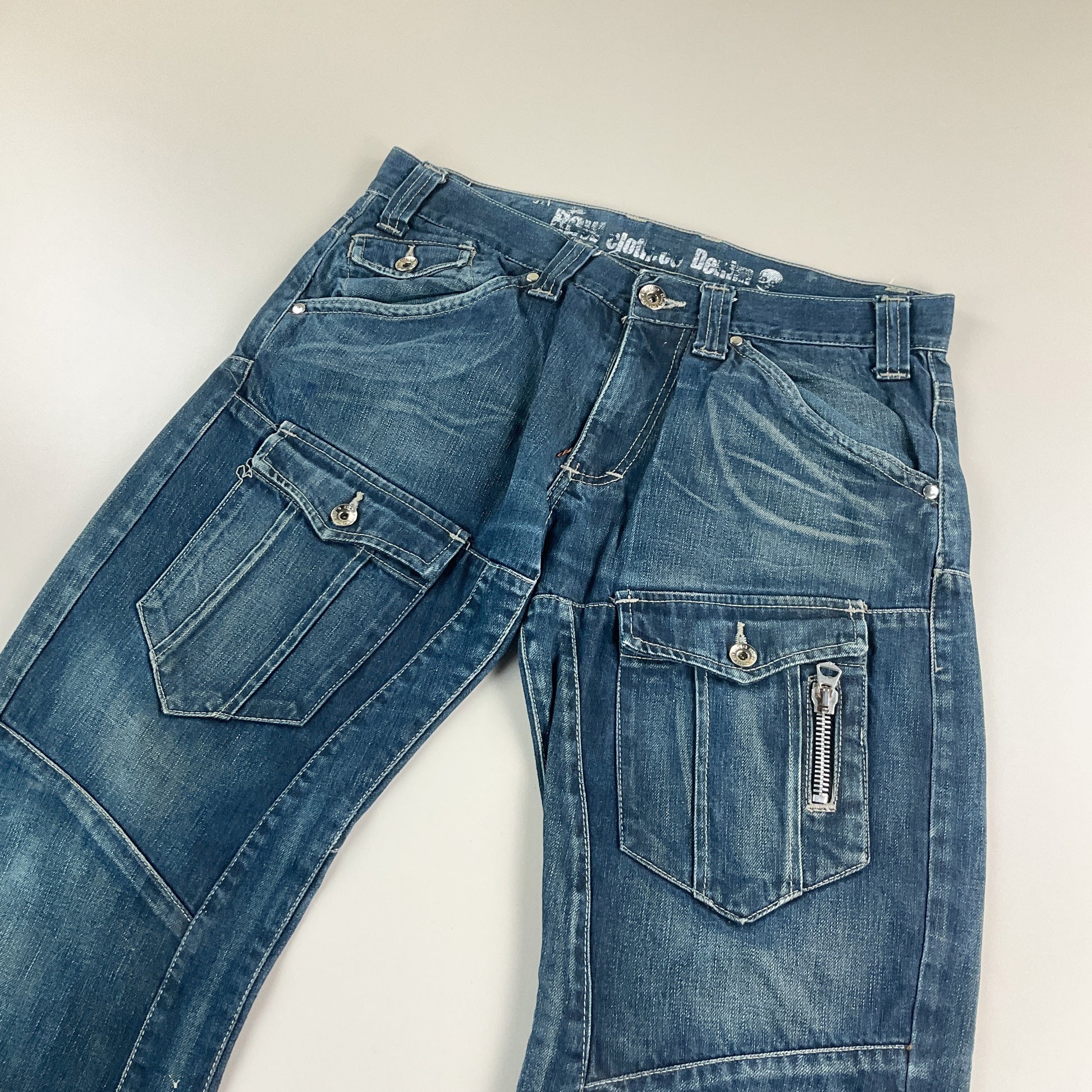 Raw Clothing Y2K Denim Jeans - W32 L32 fit-Raw Clothing-olesstore-vintage-secondhand-shop-austria-österreich