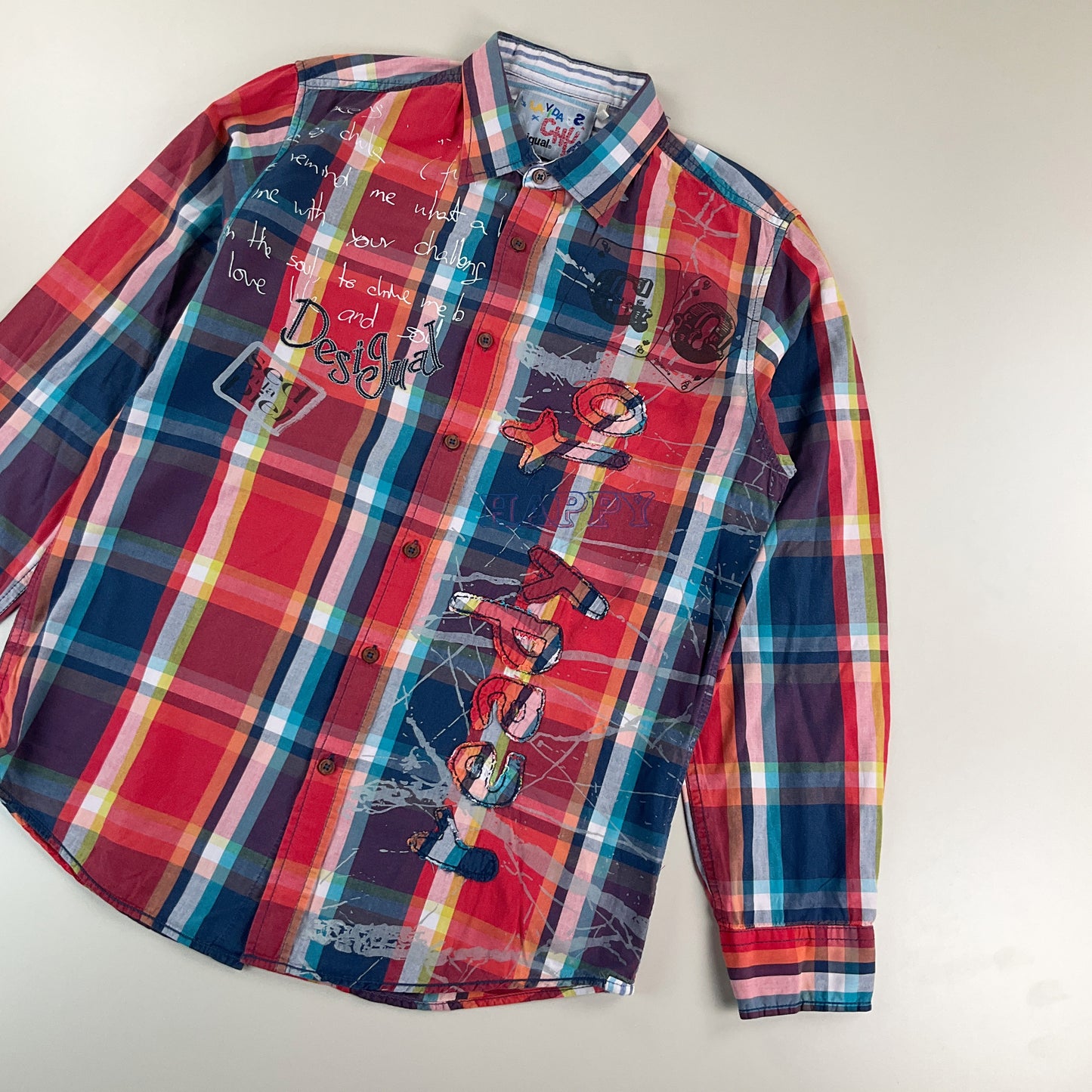 Desigual Hemd - Medium-DESIGUAL-olesstore-vintage-secondhand-shop-austria-österreich