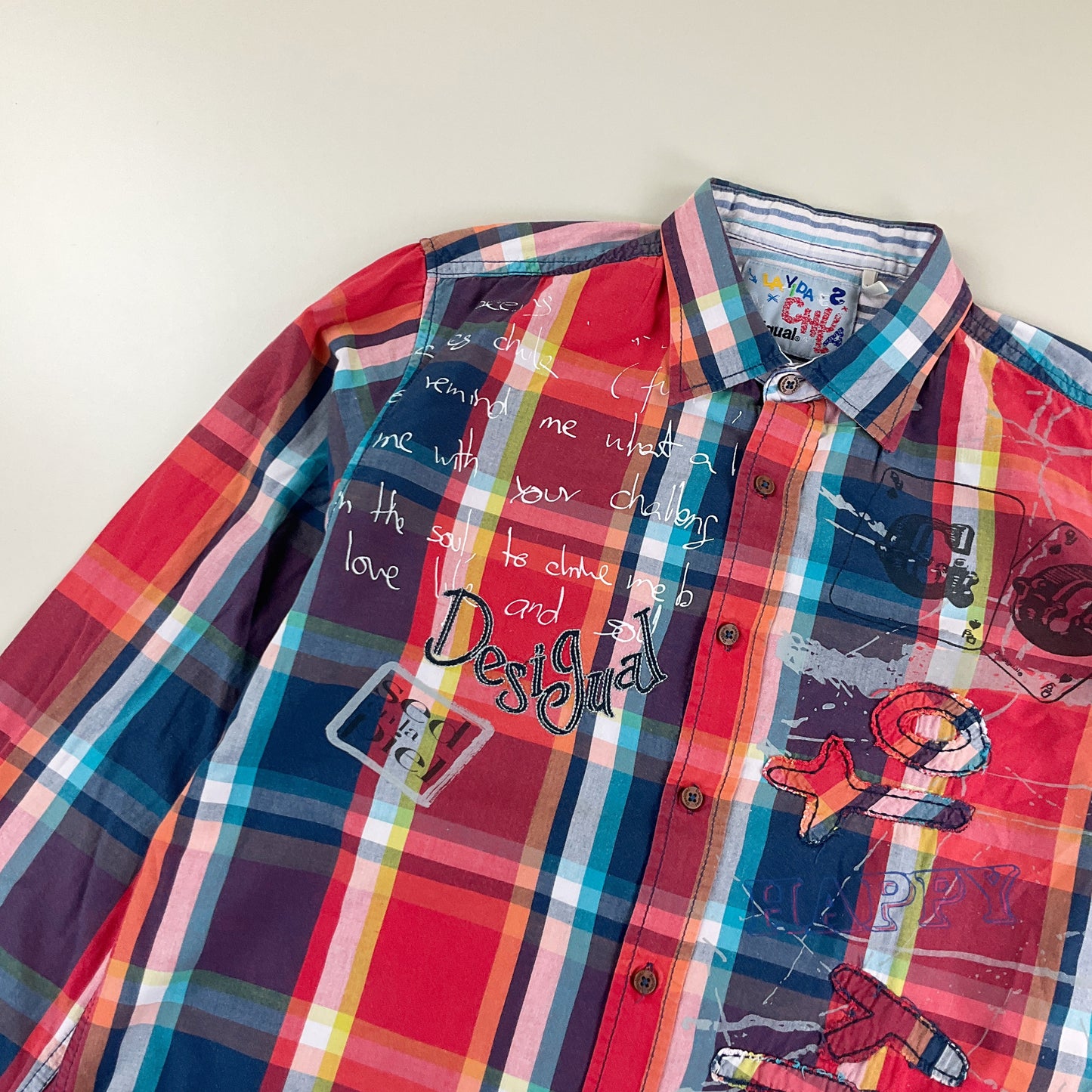 Desigual Hemd - Medium-DESIGUAL-olesstore-vintage-secondhand-shop-austria-österreich