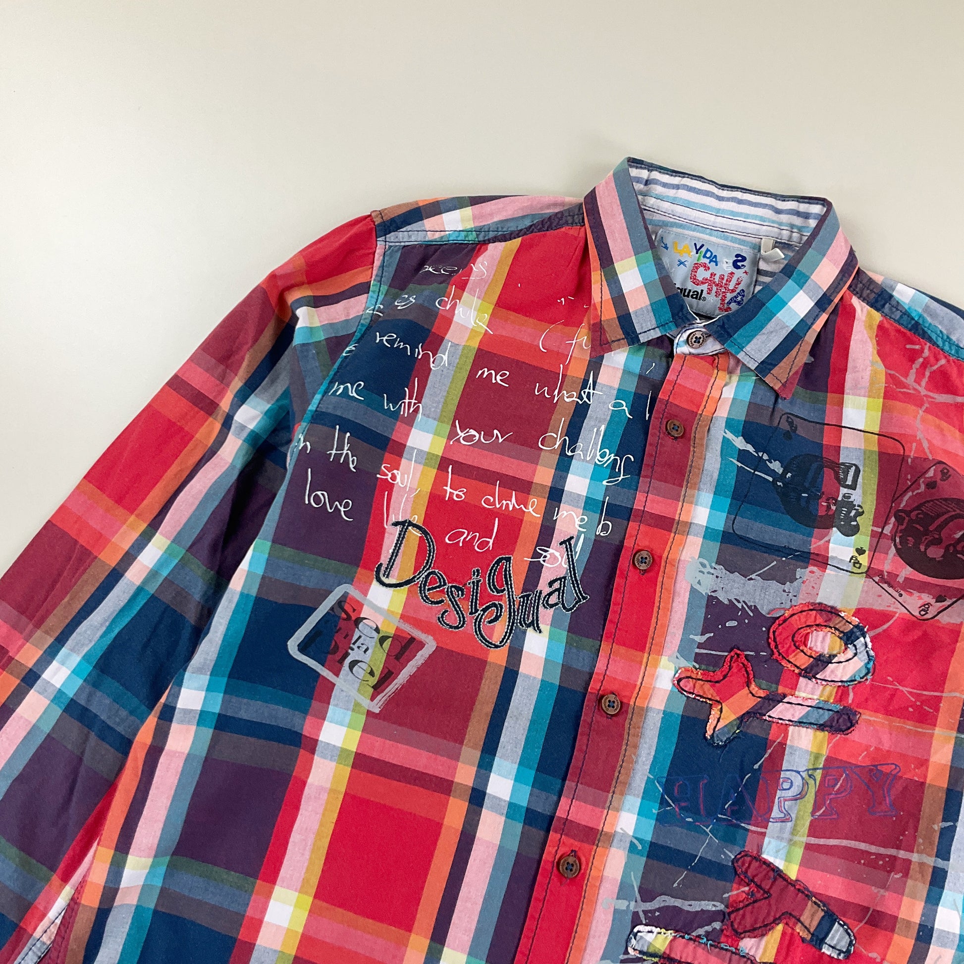 Desigual Hemd - Medium-DESIGUAL-olesstore-vintage-secondhand-shop-austria-österreich