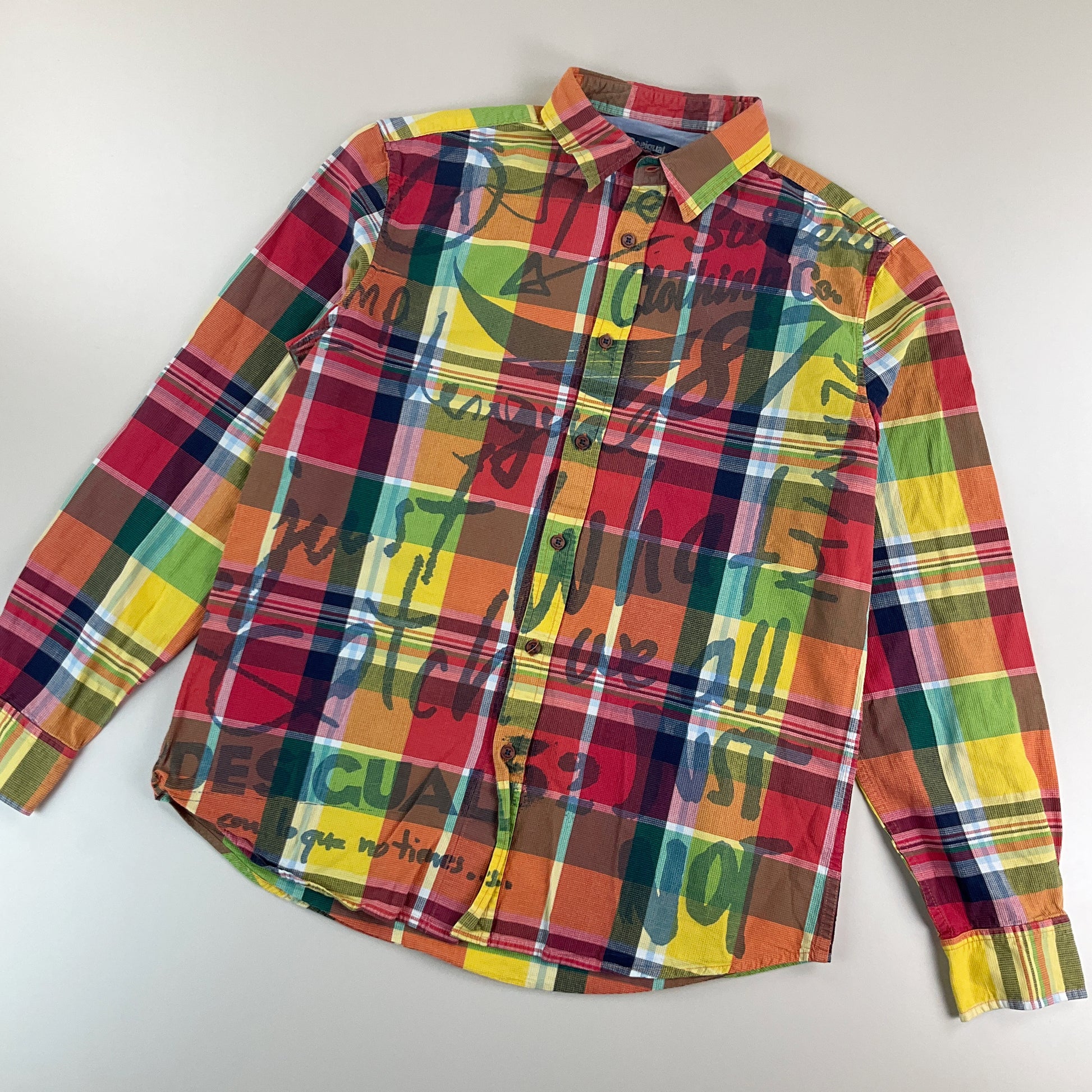 Desigual Hemd - Large-DESIGUAL-olesstore-vintage-secondhand-shop-austria-österreich