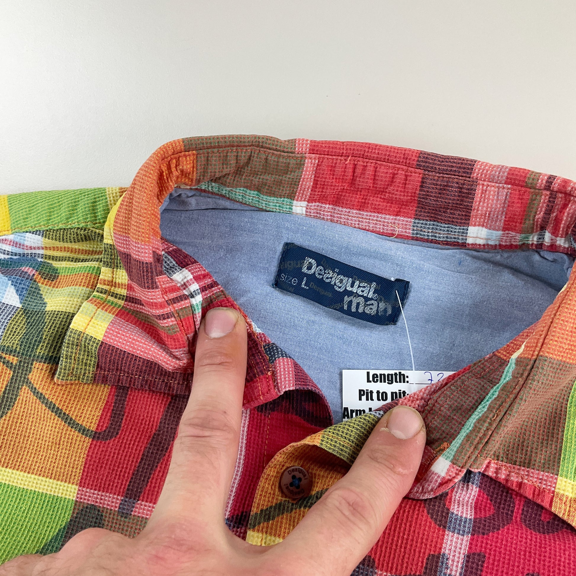 Desigual Hemd - Large-DESIGUAL-olesstore-vintage-secondhand-shop-austria-österreich