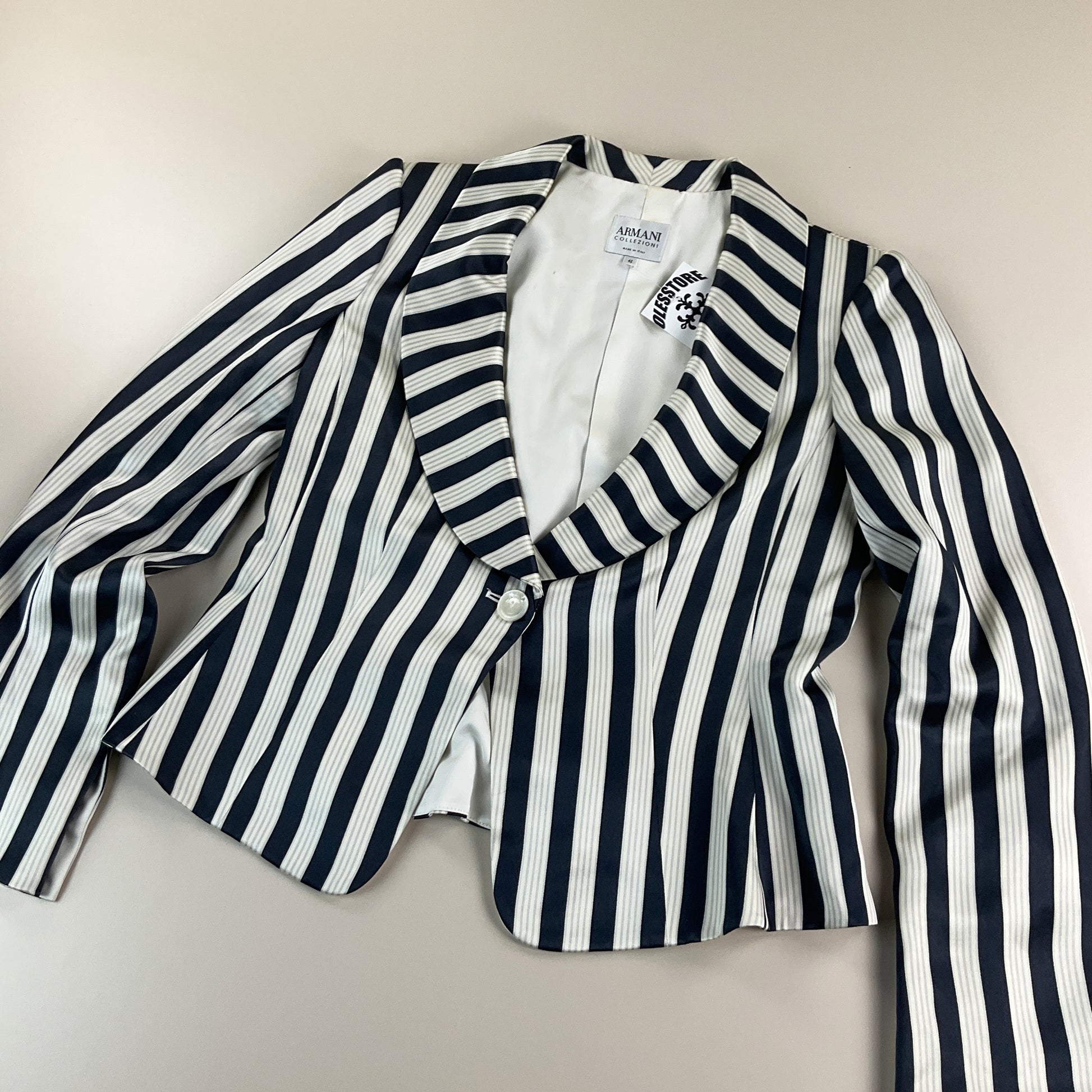 Armani Collezioni Blazer Jacke - Damen/42-ARMANI-olesstore-vintage-secondhand-shop-austria-österreich