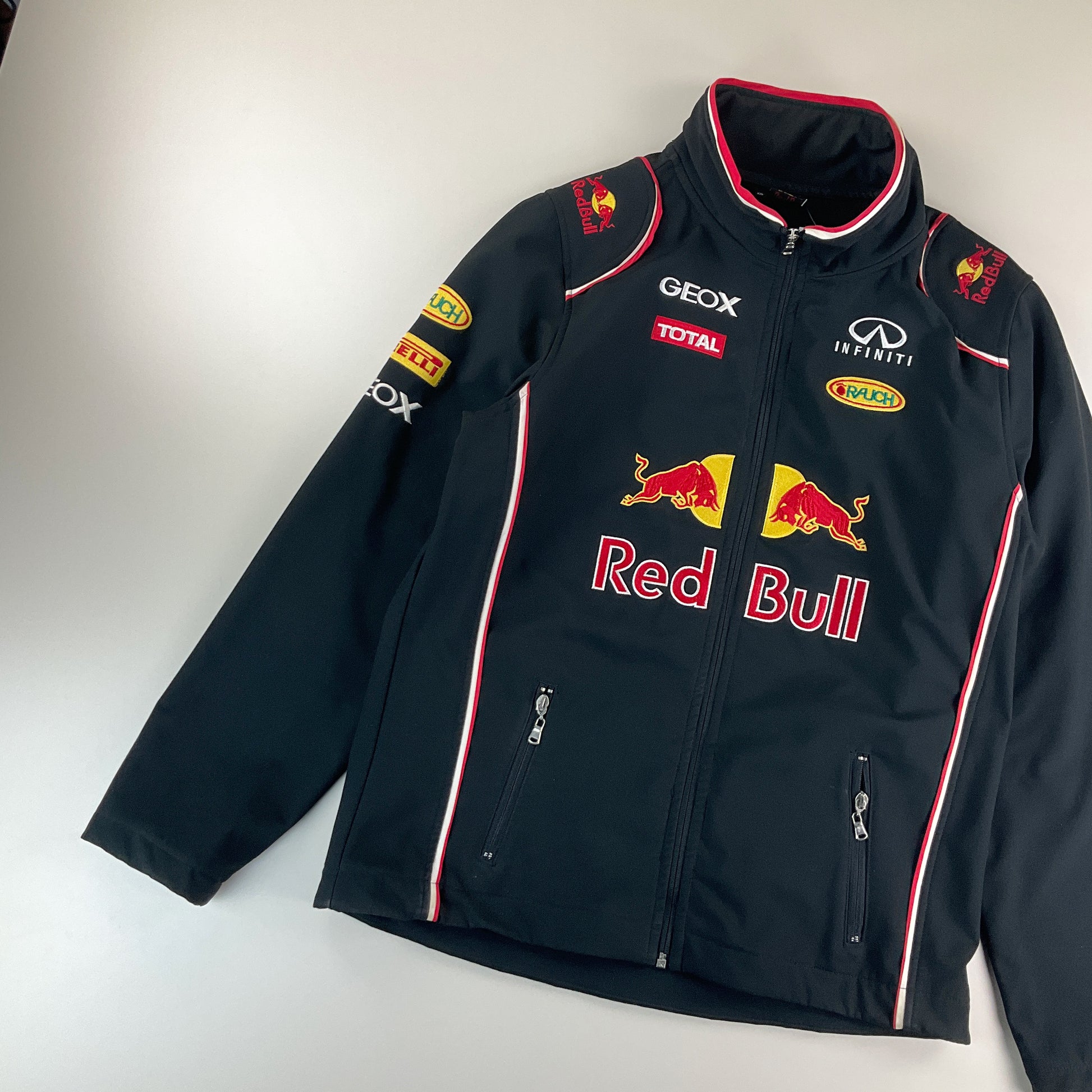 Redbull 00s Racing Softshell Jacke - XXL-REDBULL-olesstore-vintage-secondhand-shop-austria-österreich