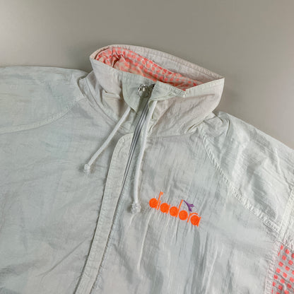 Diadroa 90s Retro Tennis Sport Jacke - Medium-DIADORA-olesstore-vintage-secondhand-shop-austria-österreich