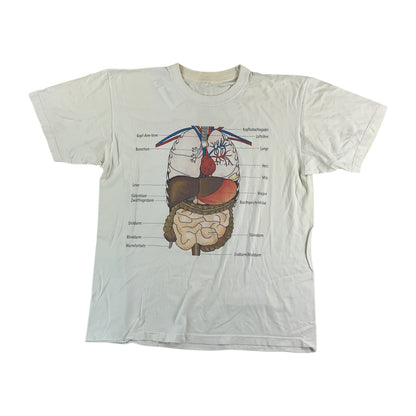Anatomie 90s Grafik T-Shirt - Large-NO NAME-olesstore-vintage-secondhand-shop-austria-österreich