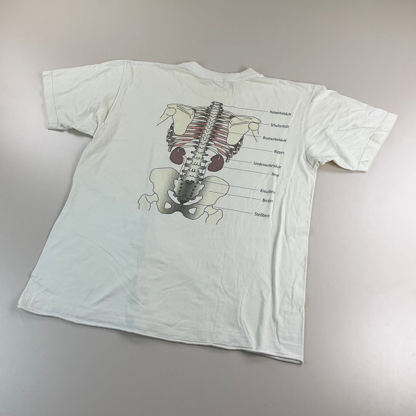 Anatomie 90s Grafik T-Shirt - Large-NO NAME-olesstore-vintage-secondhand-shop-austria-österreich