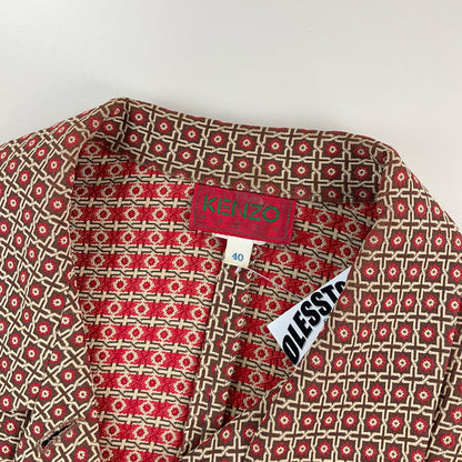 Kenzo Paris 80s Blazer Jacke - Damen/40-KENZO-olesstore-vintage-secondhand-shop-austria-österreich