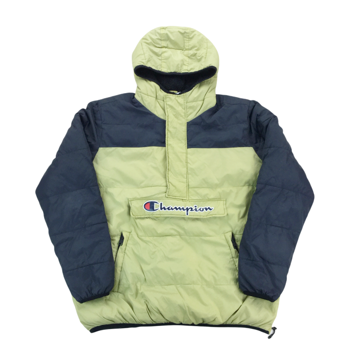 Champion 1/4 Zip Winter Puffer - XXL-olesstore-vintage-secondhand-shop-austria-österreich