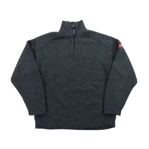 Napapijri Wool Sweatshirt - XL-NAPAPIJRI-olesstore-vintage-secondhand-shop-austria-österreich