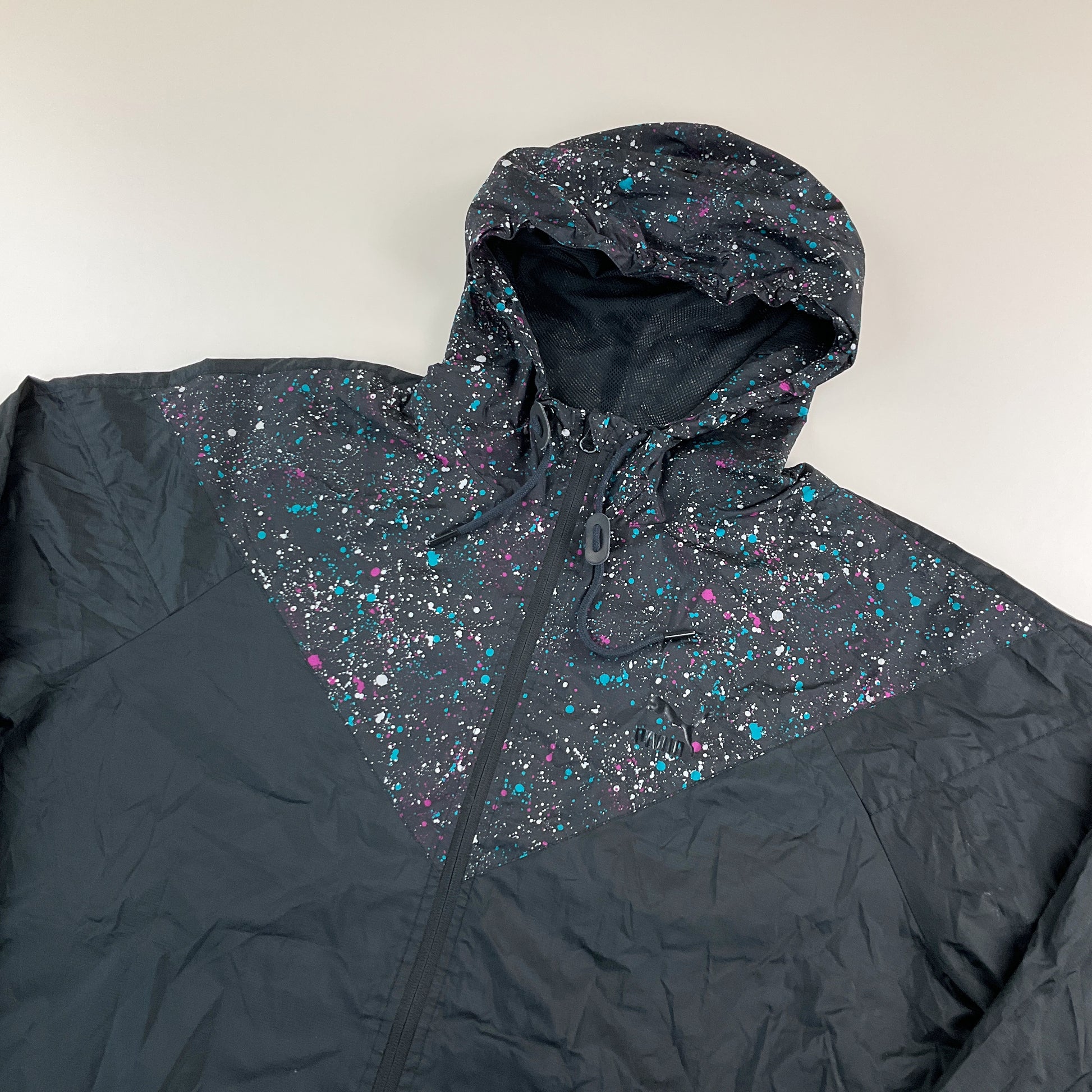 Puma Y2K Kapuzen- Jacke - XL-PUMA-olesstore-vintage-secondhand-shop-austria-österreich