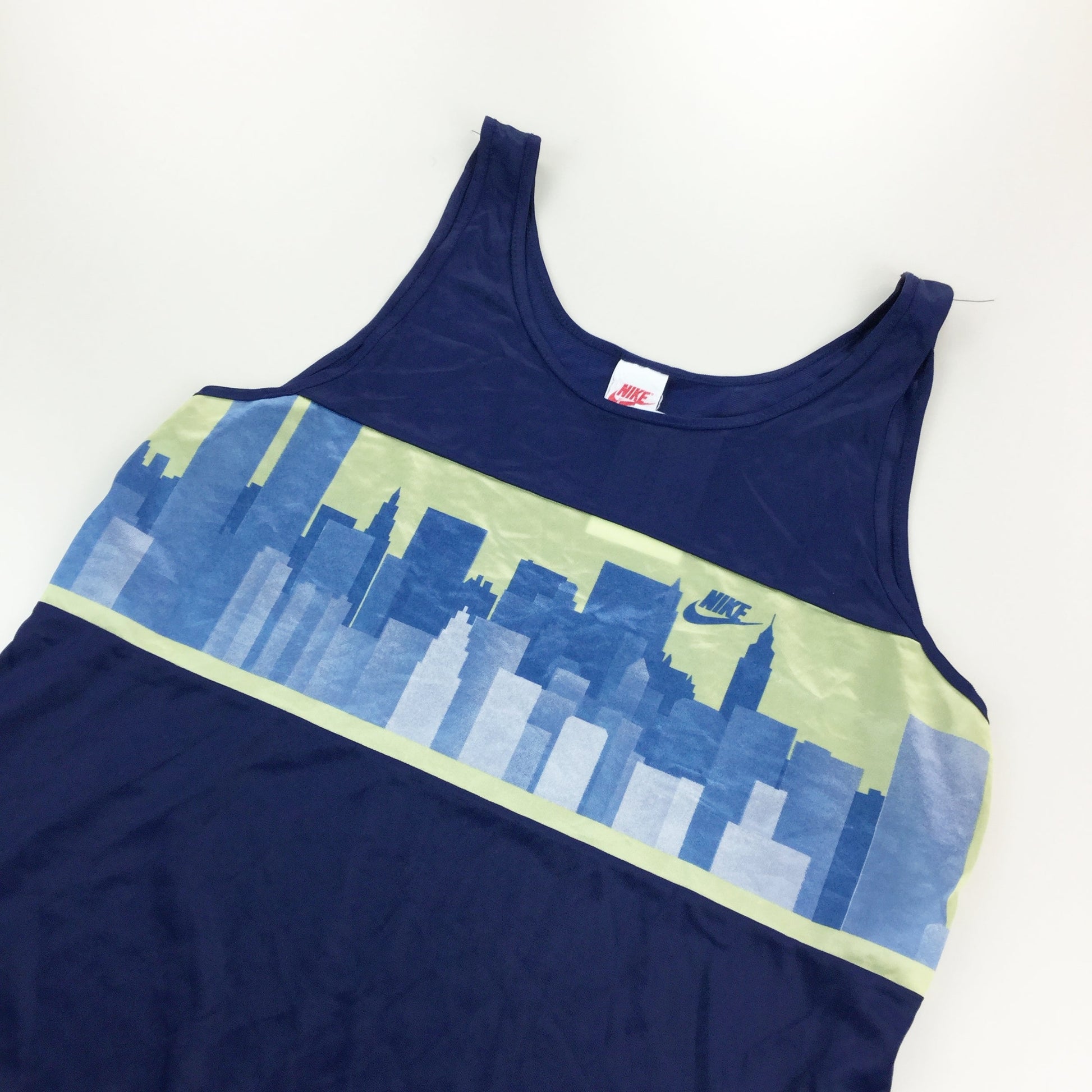 Nike 80s Running Jersey - Large-olesstore-vintage-secondhand-shop-austria-österreich