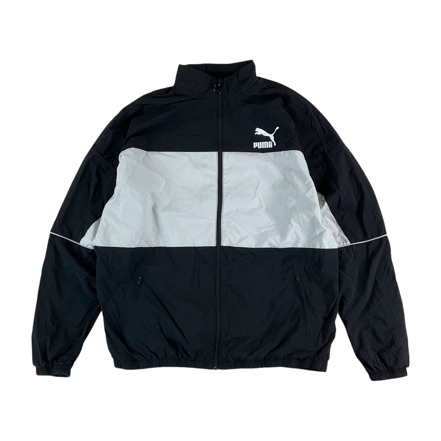 Puma Basic Logo Jacke - XL-PUMA-olesstore-vintage-secondhand-shop-austria-österreich