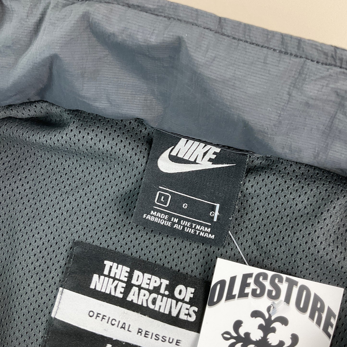 Nike Sport Jacke - Large-NIKE-olesstore-vintage-secondhand-shop-austria-österreich