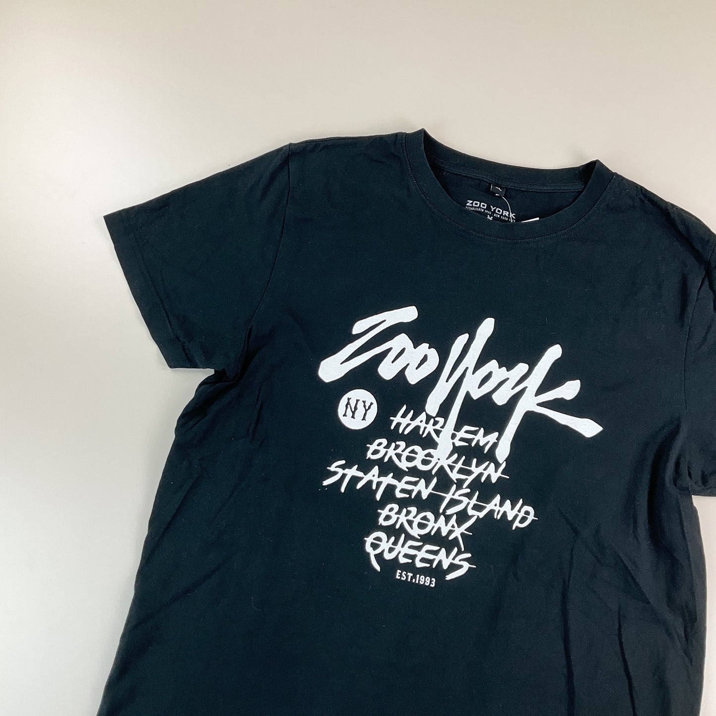 Zoo York City Grafik T-Shirt - XL-Zoo York-olesstore-vintage-secondhand-shop-austria-österreich