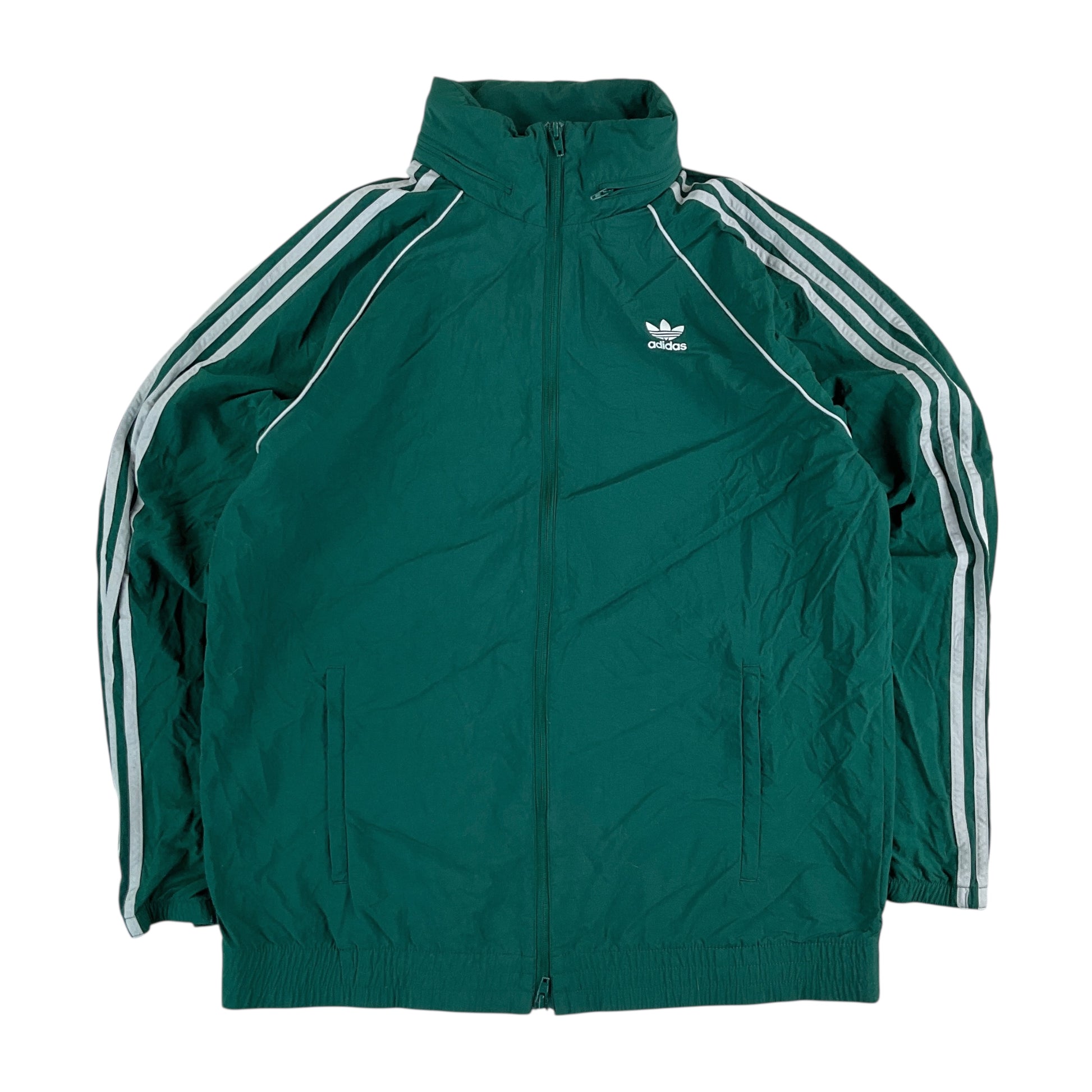 Adidas Basic Outdoor Jacke - Large-Adidas-olesstore-vintage-secondhand-shop-austria-österreich