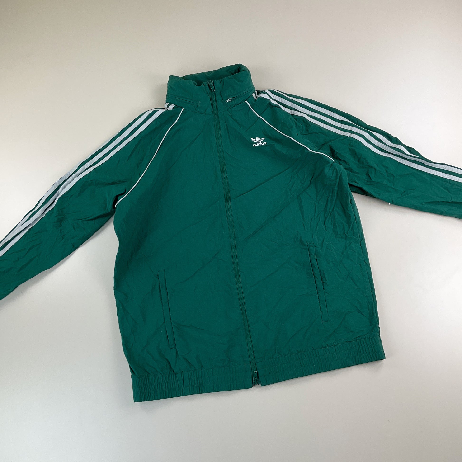 Adidas Basic Outdoor Jacke - Large-Adidas-olesstore-vintage-secondhand-shop-austria-österreich