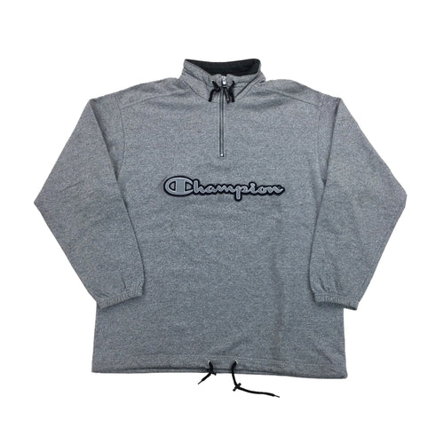 Champion Spellout Sweatshirt - Large-Champion-olesstore-vintage-secondhand-shop-austria-österreich
