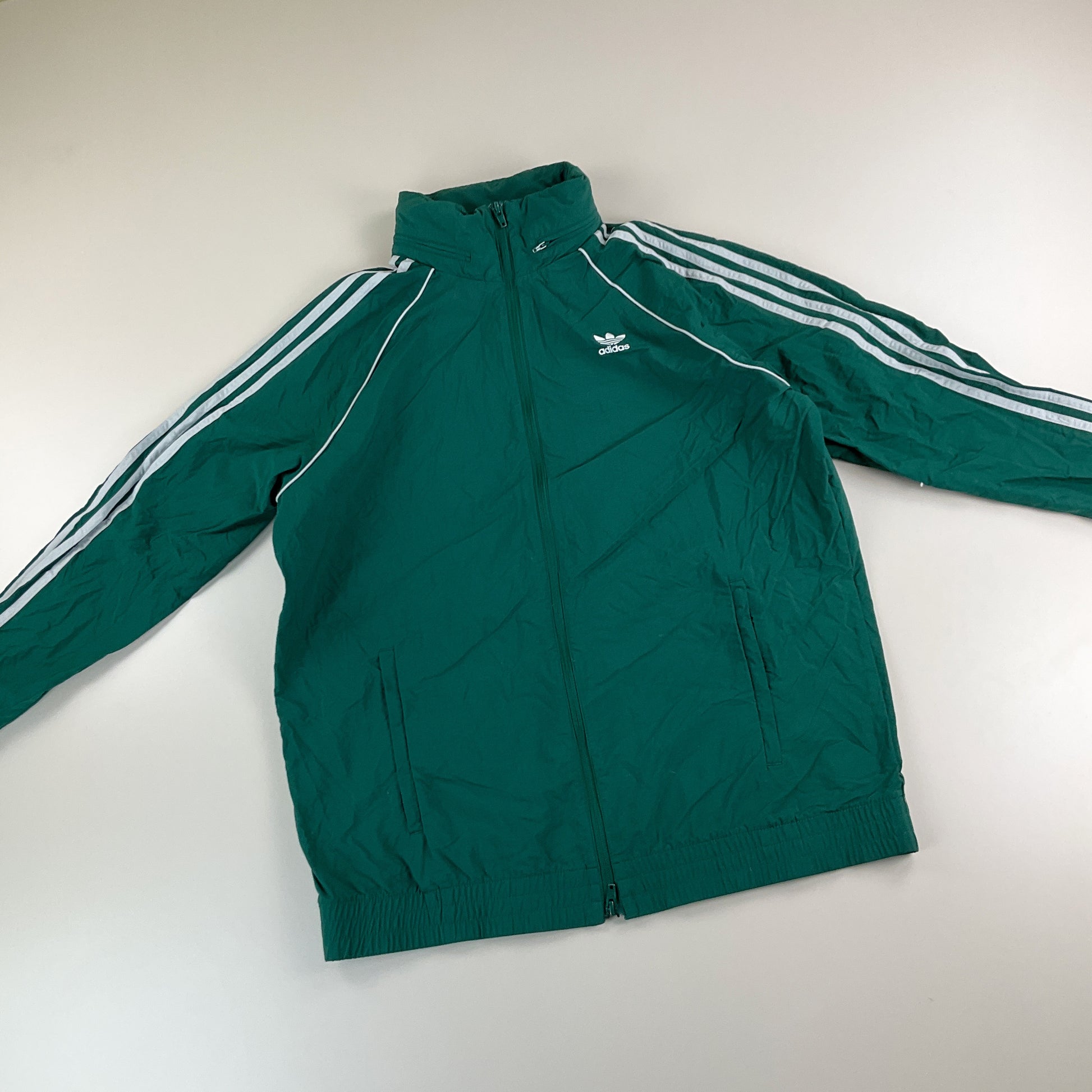 Adidas Basic Outdoor Jacke - Large-Adidas-olesstore-vintage-secondhand-shop-austria-österreich