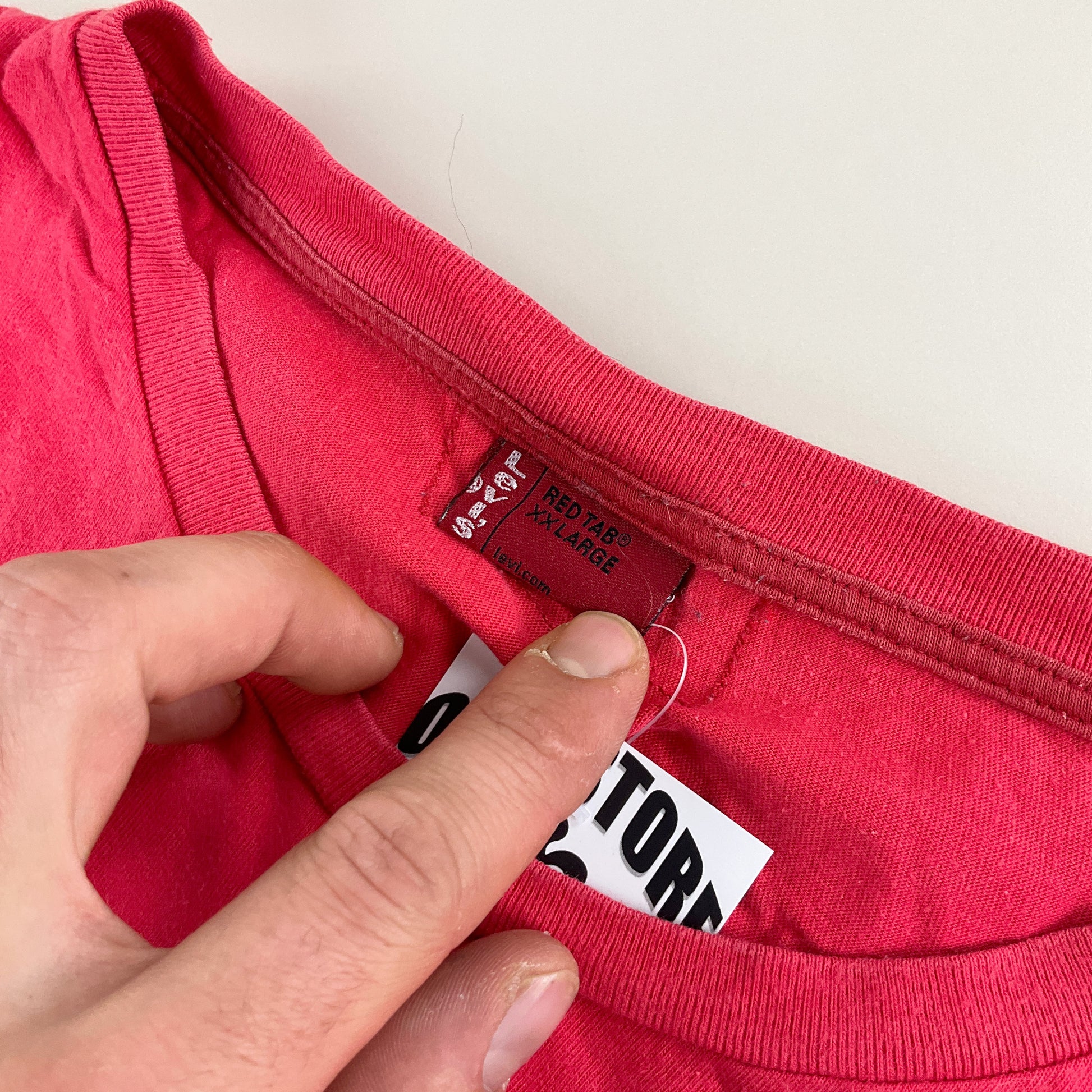 Levi's Redtab Basic T-Shirt - XXL-LEVI'S-olesstore-vintage-secondhand-shop-austria-österreich