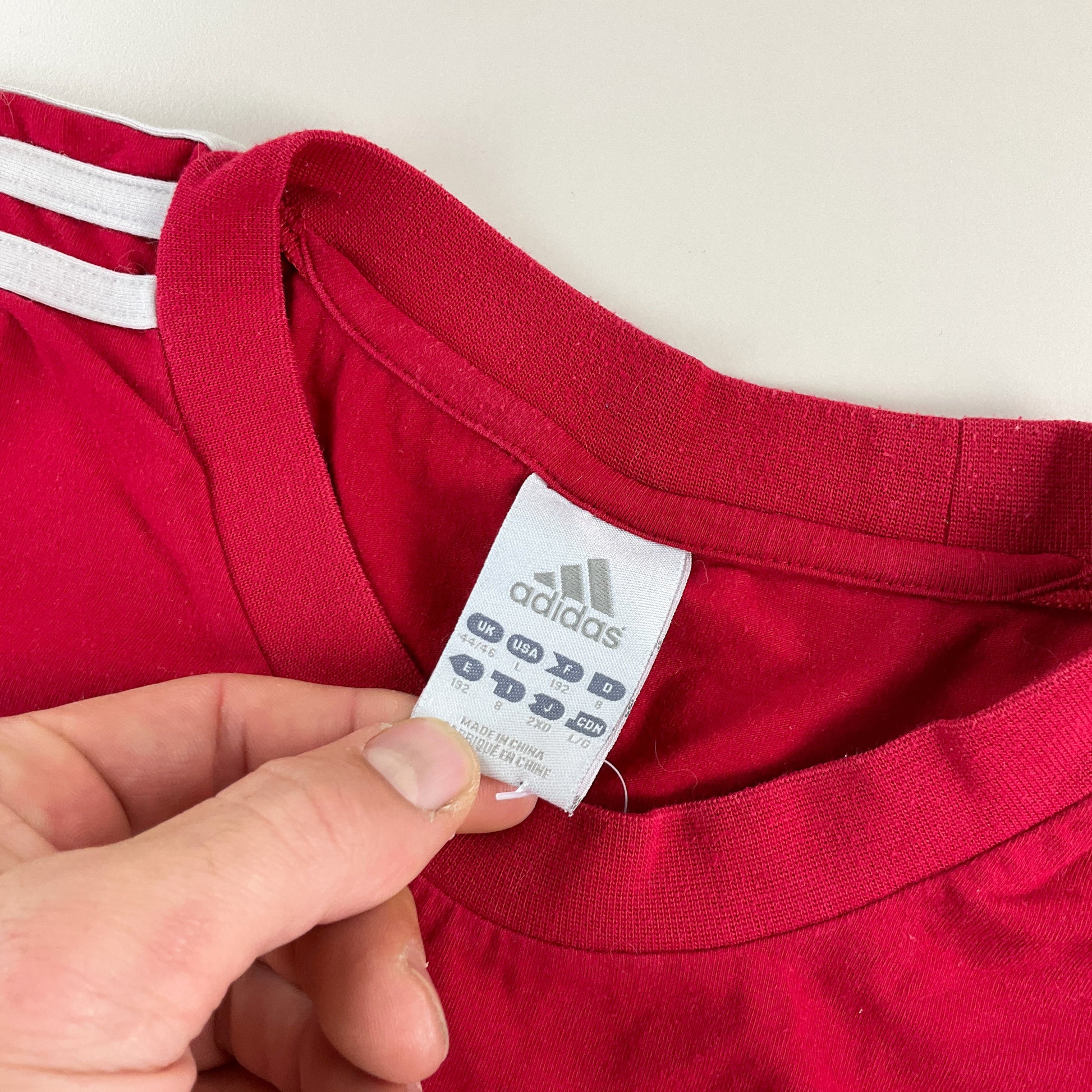 Adidas RedBull Salzburg T-Shirt - Large-ADIDAS-olesstore-vintage-secondhand-shop-austria-österreich