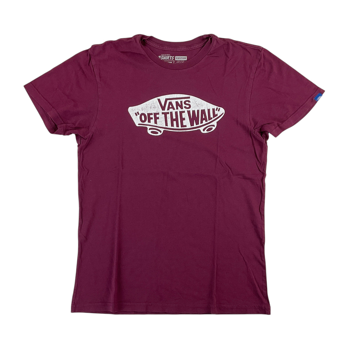Vans Off The Wall T-Shirt - Medium-VANS-olesstore-vintage-secondhand-shop-austria-österreich