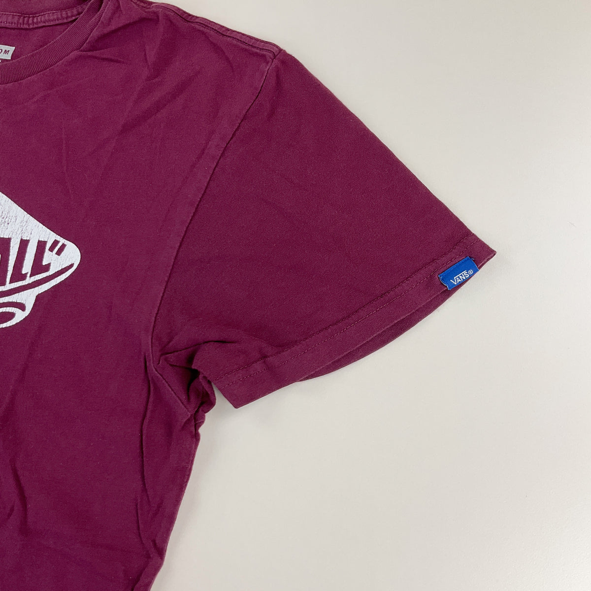 Vans Off The Wall T-Shirt - Medium-VANS-olesstore-vintage-secondhand-shop-austria-österreich