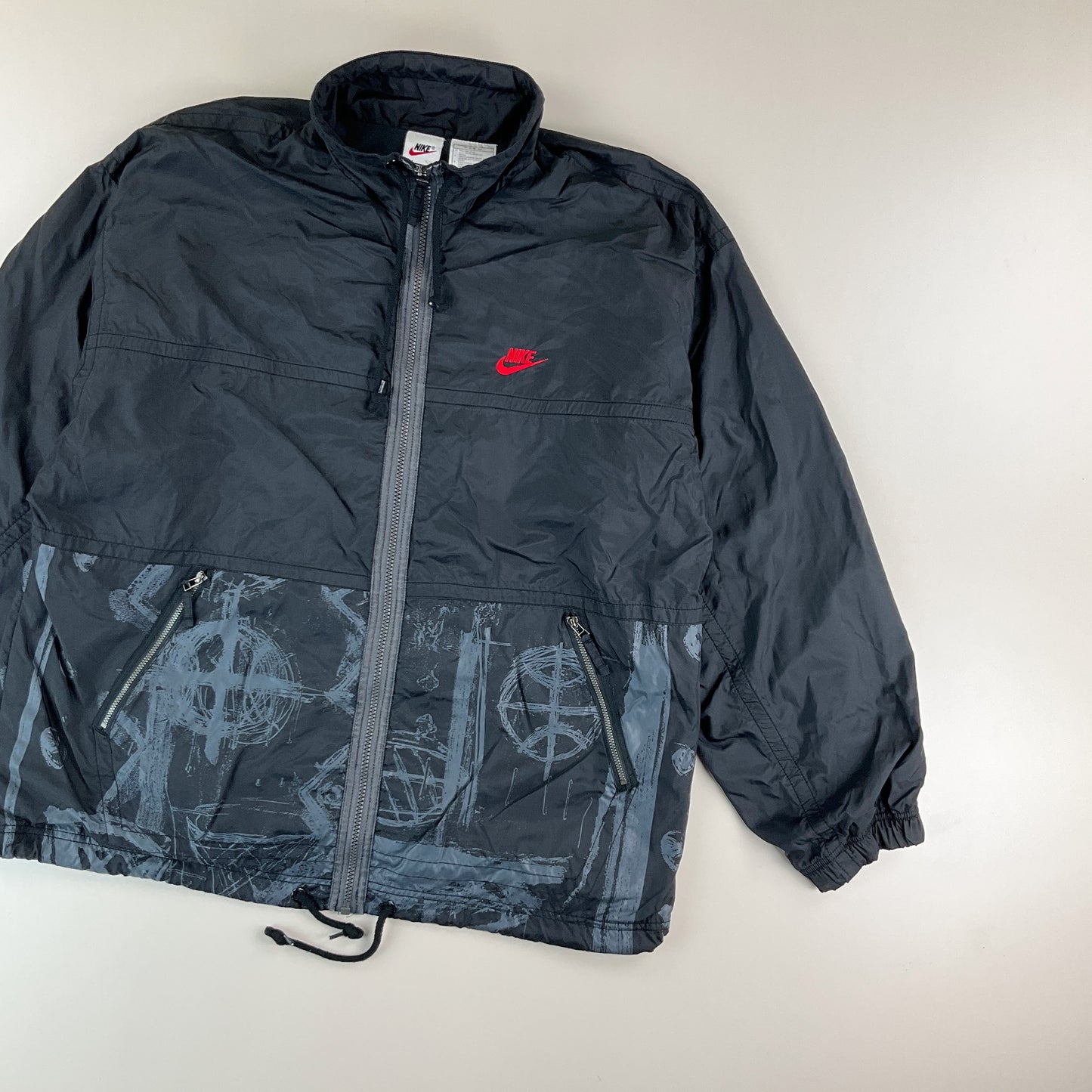 Nike 90s Just Do It Retro Trainingsanzug - Large-NIKE-olesstore-vintage-secondhand-shop-austria-österreich