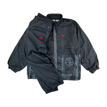 Nike 90s Just Do It Retro Trainingsanzug - Large-NIKE-olesstore-vintage-secondhand-shop-austria-österreich