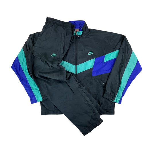 Nike 80s Retro Trainingsanzug - Small-NIKE-olesstore-vintage-secondhand-shop-austria-österreich